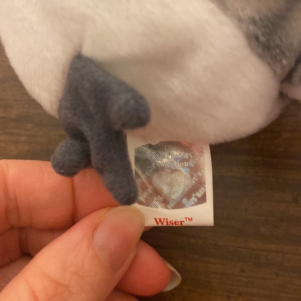 💜5/$16 💜 Rare NWT 1999 Wiser Beanie Baby! - Picture 7 of 8